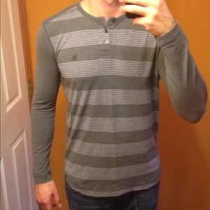 Hurley men's gray shirt M
